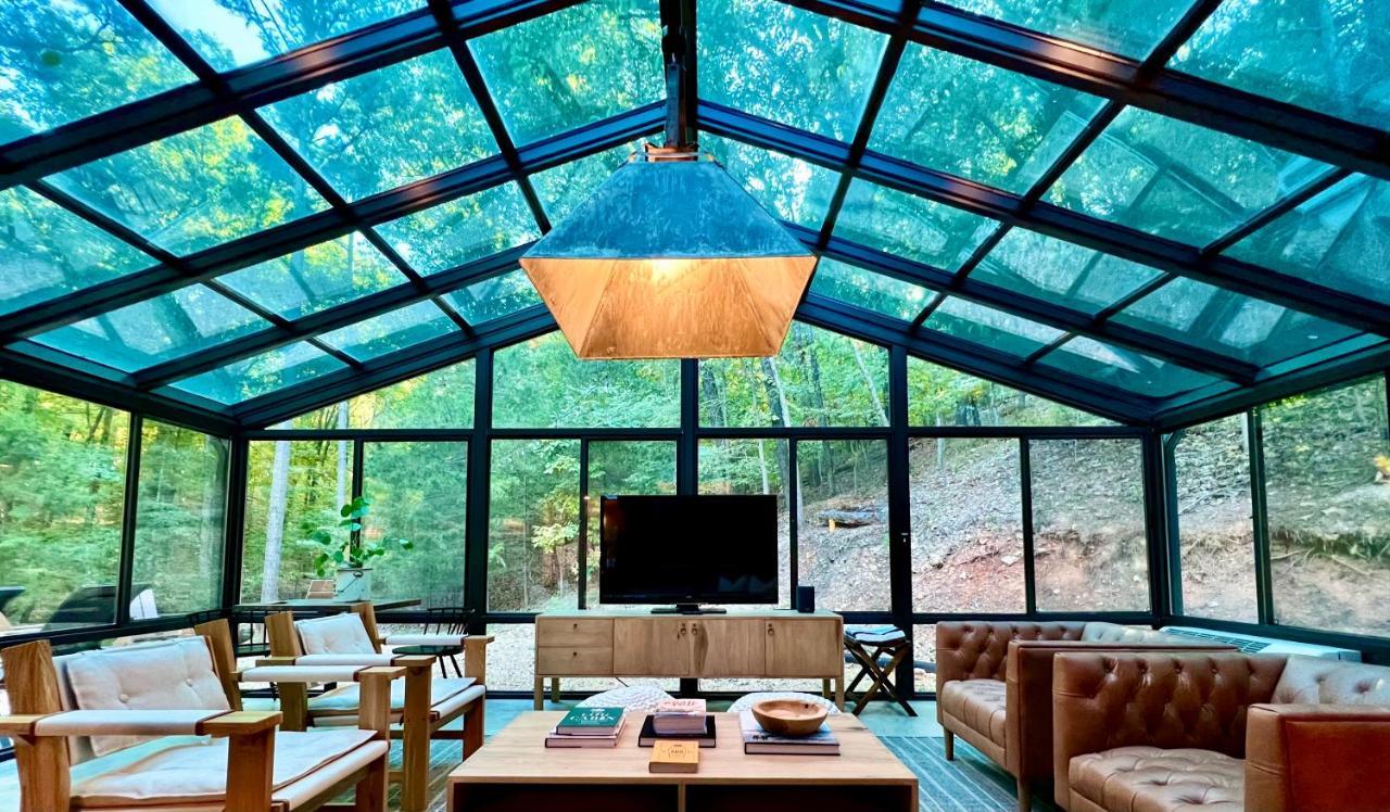 Glass Cabin Юрика Спрингс Экстерьер фото